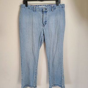 Y2K Women's Tommy Hilfiger Studded Blue Jeans!